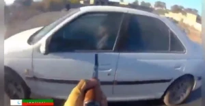 بالفيديو.. لحظة اغتيال ضابط إيراني على يد مسلحين وسط شارع في إيران