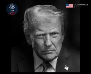 حساب الخارجية الأمريكية ينشر باللغة الفارسية تهديدات ترامب للنظام الإيراني