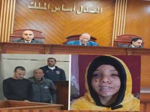 مصر.. بالفيديو: لحظة الحكم على شاب بتهمة خطف طفلة وهتك عرضها وفقء عينها بالشرقية
