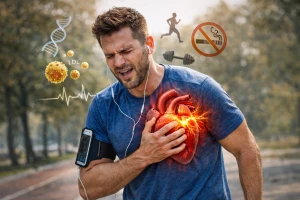 سبب مفاجئ لإصابة شاب ثلاثيني بجلطة قلبية رغم ممارسته الرياضة وابتعاده عن التدخين