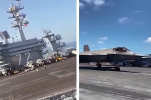 بعد «أبراهام لينكولن» ..استدعاء حاملة الطائرات  «دبليو بوش» إلى منطقة  الشرق الأوسط