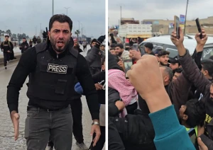 الأهالي احتضنوه ورددوا "ينصر دينك".. بالفيديو: لحظة إعلان الإعلامي جميل الحسن سيطرة الجيش السوري على مدينة الرقة