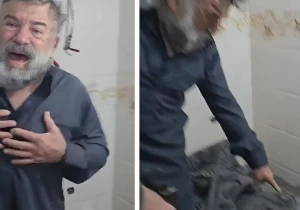 بالفيديو.. لحظة تحرير منتج مسلسل باب الحارة محمد قبنض من الاختطاف في ريف دمشق