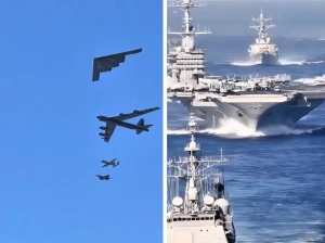 ‏ اكتمال الانتشار الأميركي العسكري في الشرق الأوسط والهجوم ⁦‪   على إيران ممكن أن يقع في أي لحظة