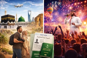 إطلاق تأشيرة الزيارة الشخصية تسمح للسعوديين  بدعوة أصدقائهم من الخارج لأداء العمرة أو حضور الفعاليات الثقافية والسياحية