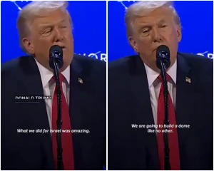بالفيديو.. ترامب يسخر من نتنياهو: "بيبي توقف عن نسب الفضل لنفسك.. لقد بنينا لإسرائيل القبة الحديدية"