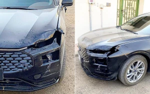 بالصور: سائق سيارة منتهية بالتمليك يتفاجأ بتقدير إصلاح صدمة خفيفة في الرفرف بـ22 ألف ريال!