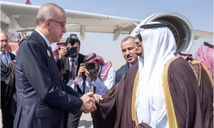 بالصور.. ‏"أردوغان" يصل إلى الرياض