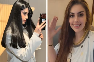 "الحين طالعة بيبي وألف تريليون مبروك".. بالفيديو: أول تعليق من  مشهورة سناب أميرة الناصر على خلع سارة الودعاني للحجاب