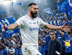 هل يتمنى رونالدو الانضمام إلى الهلال؟.. صورة  DAZN الرياضي لـ كريم بنزيما بعد تسجيله هدفًا تثير الجدل!