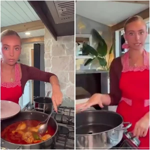 بالفيديو.. طاهية أمريكية توثق فيديو أثناء تحضير الكبسة السعودي