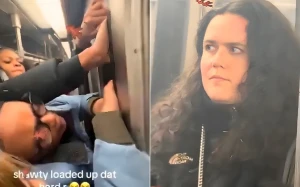 بكلمة أثارت غضبهن.. فيديو يوثق كيف انتقمت امرأة أمريكية لنفسها بطريقة ذكية ردًا على نساء من أصول أفريقية وجهن لها الشتائم داخل مترو نيويورك