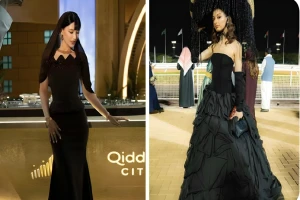 بالصور.. إطلالات المشاهير في حفل كأس السعودية لسابقات الخيل  2026