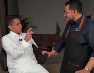 بالفيديو.. بتال القوس يكشف اسمه بالكامل وأصوله القبلية