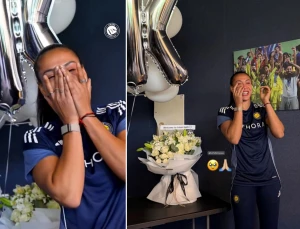 بالفيديو: لاعبة النصر البرازيلية كاثيلين سوزا تعلن اعتناقها الإسلام بعد عامين في السعودية