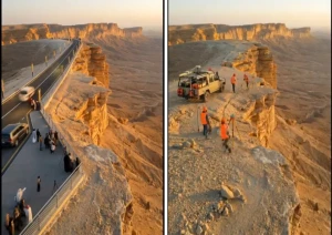 فيديو بالذكاء الاصطناعي لتطوير حافة العالم "جبل فهرين" أحد أبرز الوجهات السياحية الطبيعية بالرياض