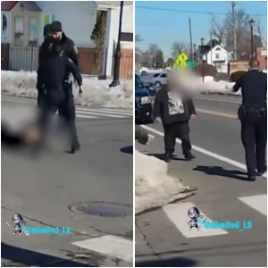 بالفيديو.. لحظة إطلاق الشرطة الأمريكية النار على رجل مسلح بسكين وسقوطه على الفور!