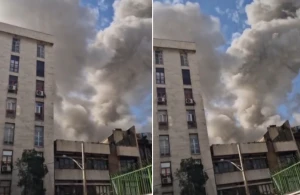 بالفيديو.. انفجارات شديدة تهز حي "باستور" وسط طهران