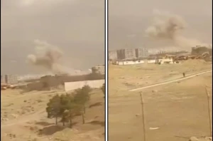 بالفيديو.. قصف قواعد الحرس الثوري في طهران