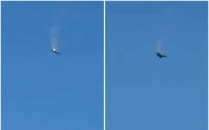 بالفيديو.. لحظة سقوط مقاتلة أمريكية في الكويت ..والكشف عن مصير الطيارين!