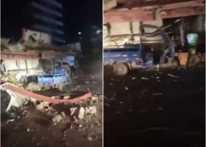 فيديو يوثق دمارًا هائلًا في بيروت جراء الهجمات الإسرائيلية