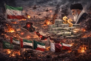 تبحث بعد انتهاء الحرب.. دعوات خليجية لإعداد ملف تعويضات يتجاوز 50 مليار دولار عن أضرار المسيرات الإيرانية