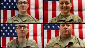 بالصور: البنتاغون يكشف عن هوية أربعة من جنود الاحتياط بالجيش الأمريكي الذين قتلوا في الحرب ضد إيران