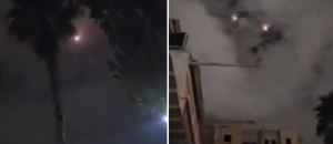 بالفيديو: دوي صفارات الإنذار في إسرائيل مع محاولات اعتراض صواريخ إيرانية في سماء تل أبيب