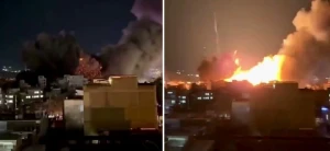 بالفيديو: انفجارات ضخمة تهز شمال غرب إيران جراء غارات إسرائيلية