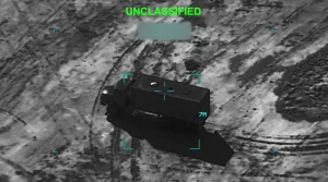 بالفيديو.. لحظة تدمير منصات إطلاق الصواريخ الباليستية الإيرانية