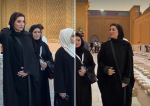 بالفيديو: زوجة محمد الحلبوسي رئيس الكتلة السنية في العراق  تقيم أكبر وليمة إفطار في ⁧‫بغداد‬⁩ في مسجد عبد القادر الكيلاني