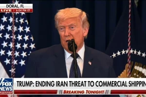 بالفيديو: ترامب يوجه تحذيراً شديد اللهجة لـ إيران إذا أقدمت على أي عمل ضد ناقلات النفط في مضيق هرمز