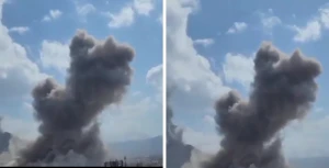 بالفيديو .. قصف قواعد الحرس الثوري بمدينة مريوان في إقليم كردستان