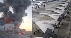 بالفيديو: لحظة تدمير منشأة رئيسية لتصنيع الطائرات بدون طيار في أصفهان بإيران