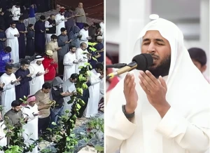 بالفيديو.. ردة فعل المصلين لحظة التصدي لمسيّرة إيرانية أثناء دعاء الإمام: «اللهم أسقط طائراتهم» في صلاة التراويح بالبحرين