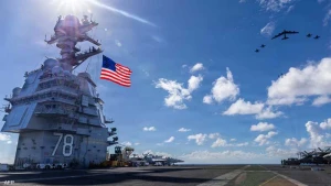 القوات البحرية الأميركية تكشف تفاصيل الحريق الذي نشب في حاملة الطائرات "جيرالد فورد" main