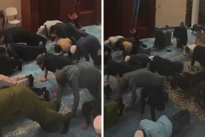 بالفيديو: إمام مسجد في أمريكا يطلب من المصلين عمل تمارين الضغط  بعد صلاة التراويح