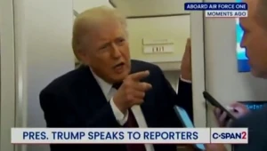 "اصمت أنت شخص بغيض للغاية".. بالفيديو: ترامب يهاجم صحفياً بعد سؤاله عن سبب إرسال قوات إلى الشرق الأوسط