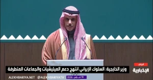 بالفيديو.. وزير الخارجية: إيران  تختبئ خلف شعارات وتستخدم أدوات لمصالحها فقط