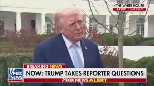 بالفيديو.. مراسل لترامب : هل تعتقد أن إسرائيل ستكون مستعدة لإنهاء الحرب عندما تكون أنت مستعدا ؟ .. والرئيس يرد