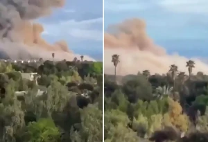 “قصف وتدمير أحد أكبر مصانع الصواريخ الباليستية الإيرانية المخبأة تحت الأرض في منطقة الأحواز"