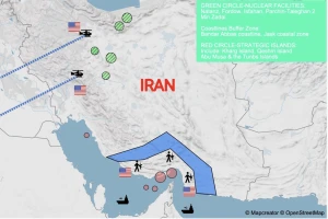 تقارير تكشف خطط أمريكية للاستيلاء على مضيق هرمز و جزيرة خرج الشريان الاقتصادي النفطي لإيران