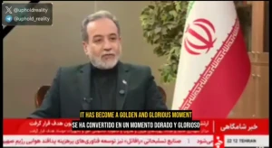 بالفيديو.. وزير الخارجية الإيراني: لم يسبق لأي دولة في التاريخ أن صمدت أمام القوة العسكرية الأمريكية لمدة شهر دون أن تستسلم