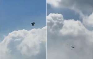 بالفيديو.. مقاتلة أمريكية تطارد مسيّرة إيرانية فوق سماء العراق