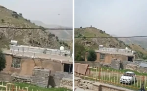 فيديو لقوات الباسيج الإيرانية تطلق النار من أسلحة رشاشة على مروحيات أمريكية أثناء بحثها عن الطيار الأمريكي الذي سقطت طائرته