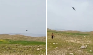 فيديو جديد لتحليق طائرة النقل الأمريكية  C-130 على ارتفاع منخفض فوق جنوب إيران