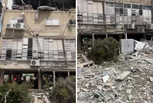 بالفيديو.. آثار الدمار في مدينة بني براك الإسرائيلية بعد استهدافها بالصواريخ الإيرانية