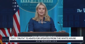 بالفيديو.. المتحدثة بإسم البيت الأبيض : قدم الإيرانيون في الأصل خطة من 10 نقاط كانت غير جادة وغير مقبولة تم رميها في القمامة