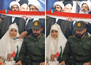 تداول فيديو لشرطي إيراني يعقد زواج " متعة" على فتاة لمدة شهر