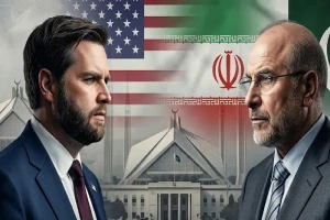 مصدر باكستاني: نائب الرئيس الأمريكي اجتمع مع رئيس البرلمان الإيراني لمدة ساعتين